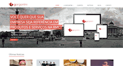 Desktop Screenshot of gargantini.com.br
